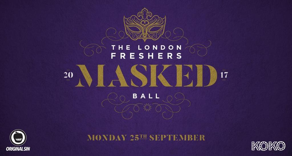 The London Freshers Ball 2017