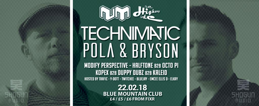 Nu:Motive Invites THC w/ Technimatic, Pola & Bryson + MORE