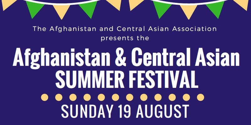 Afghanistan and Central Asian Summer Festival tickets on Sunday 19 Aug