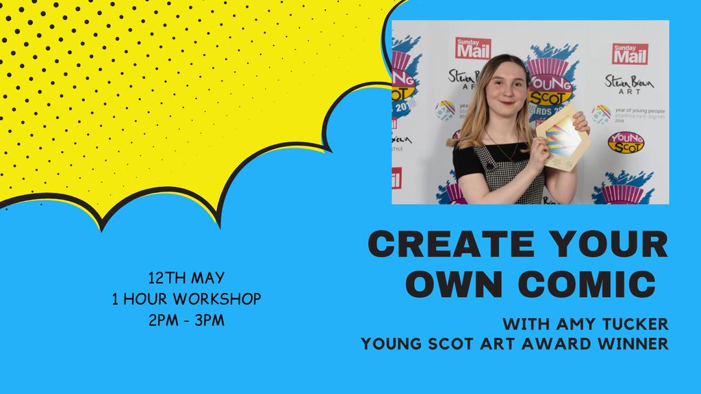 Create your own comic workshop with Amy Tucker