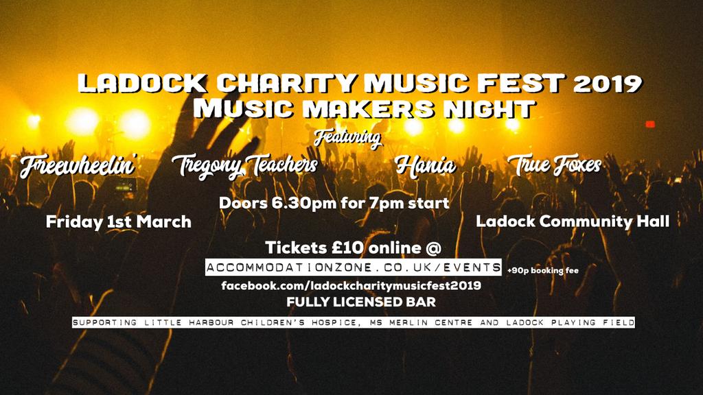 Ladock Charity Musicfest Friday Music Makers Night