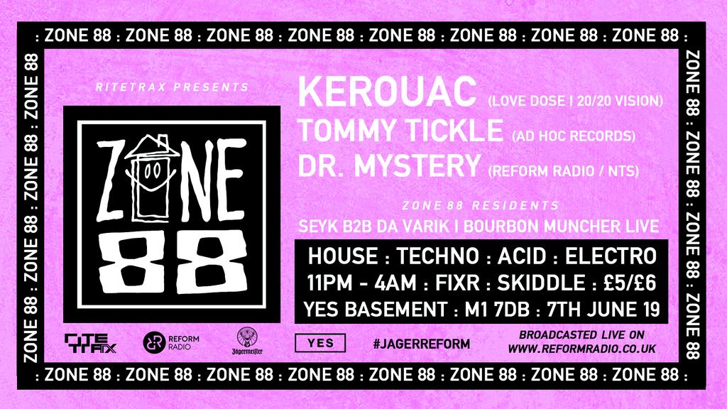 ZONE 88: Kerouac, Tommy Tickle & Dr. Mystery