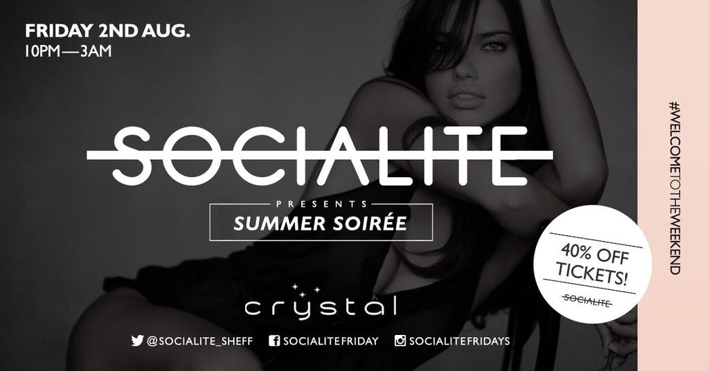 Socialite Fridays - Summer Soirée