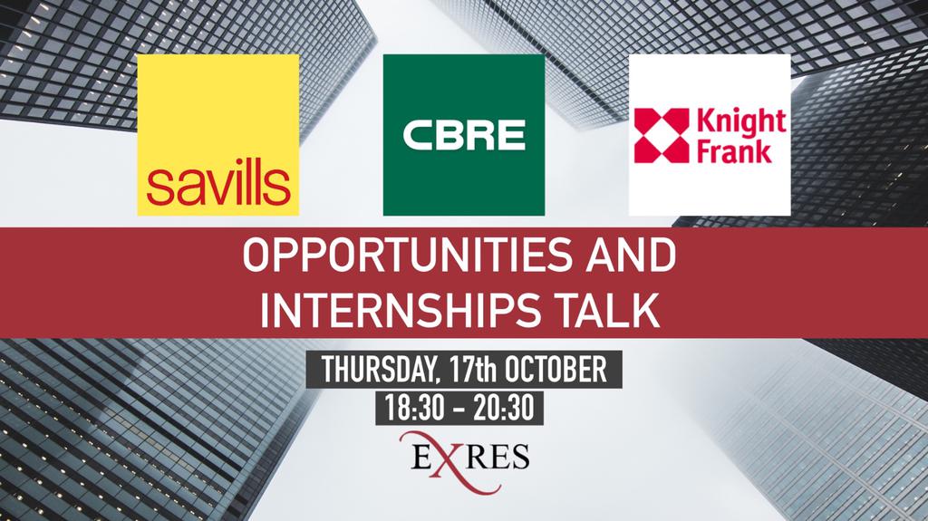 ExRES - Opportunities and Internships Talk