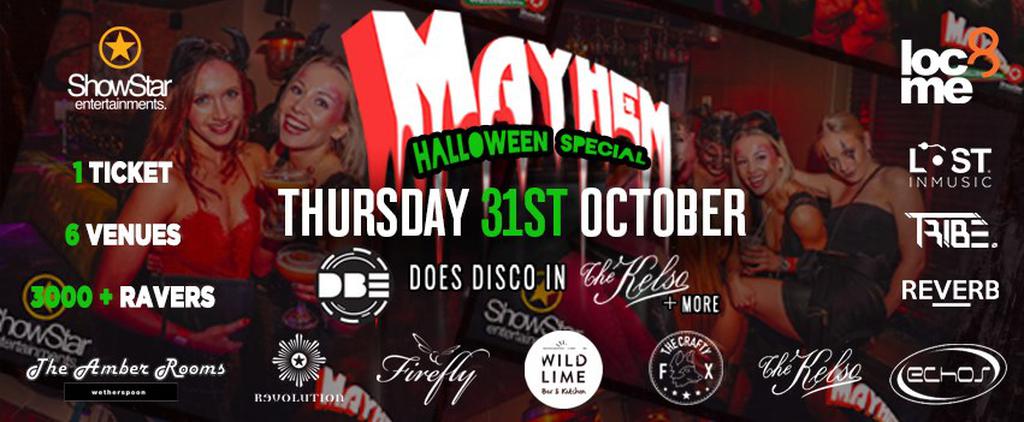 Mayhem Halloween Special - Thursday 31st October