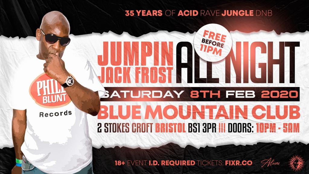 Jumpin’ Jack Frost All Night Free Party /Journey Through 35 Yrs
