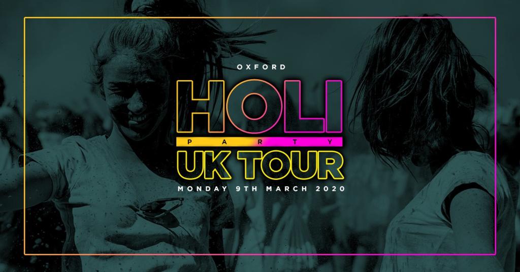Holi Paint Party UK Tour 2020 - Oxford