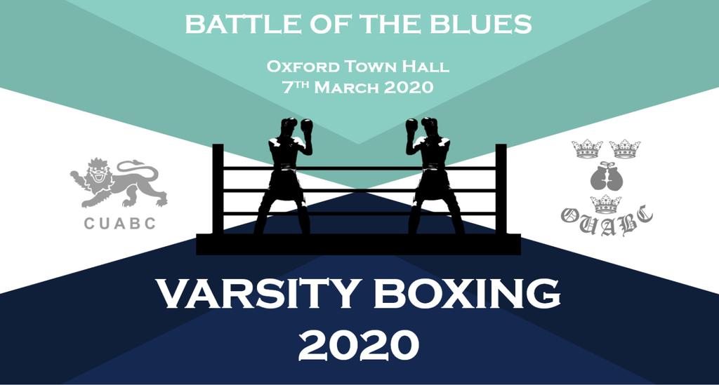 Oxford vs Cambridge Varsity Boxing Match 2020