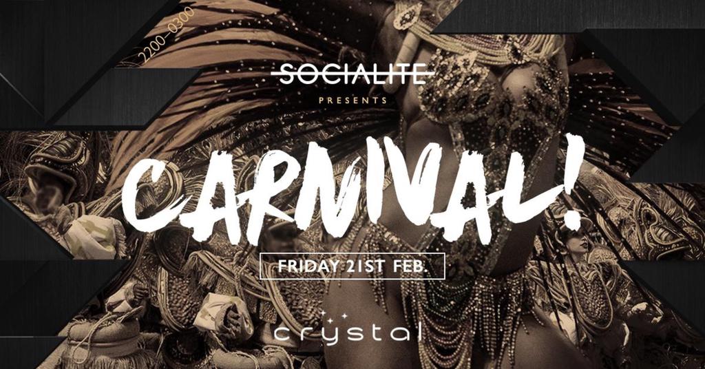 Socialite I Rio carnival Party