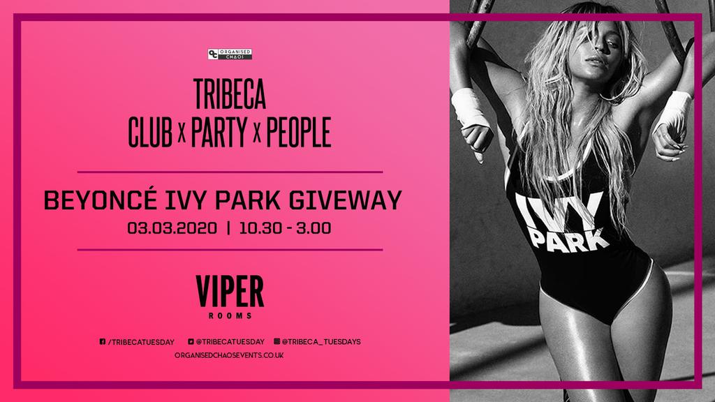 Tribeca Club X Party X People I Beyonce Ivy Park Giveaway