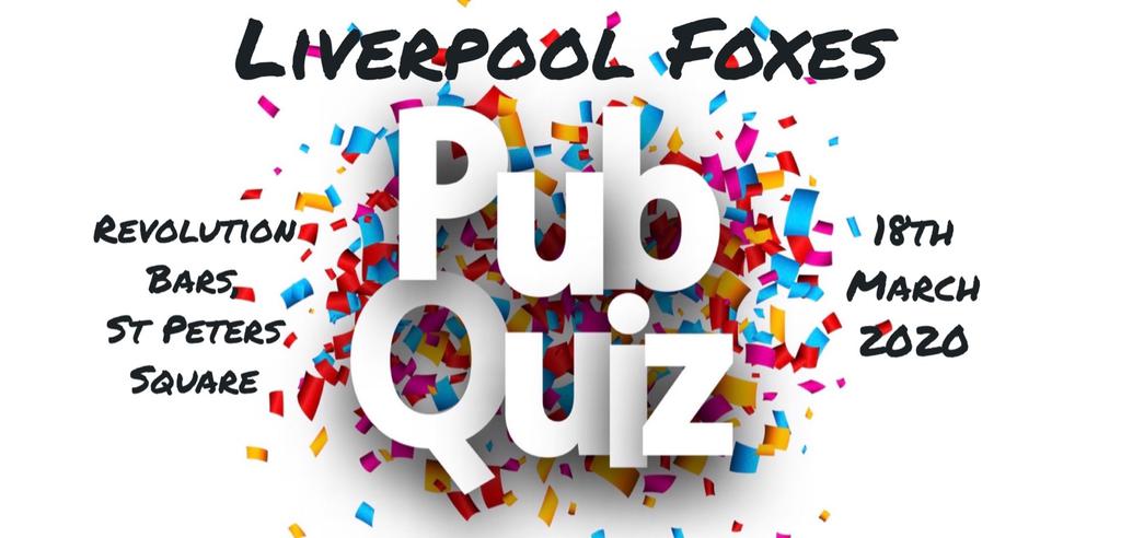 Liverpool Foxes Pub Quiz