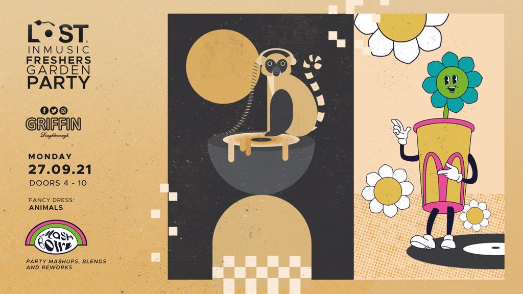 Lost In Music Freshers Garden Party Sept 27th Tickets On Monday 27 Sept Lost In Music Events Fixr