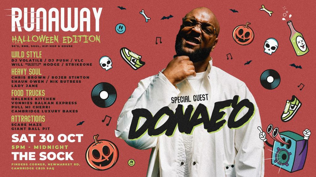 RUNAWAY - HALLOWEEN EDITION - DONAEO LIVE