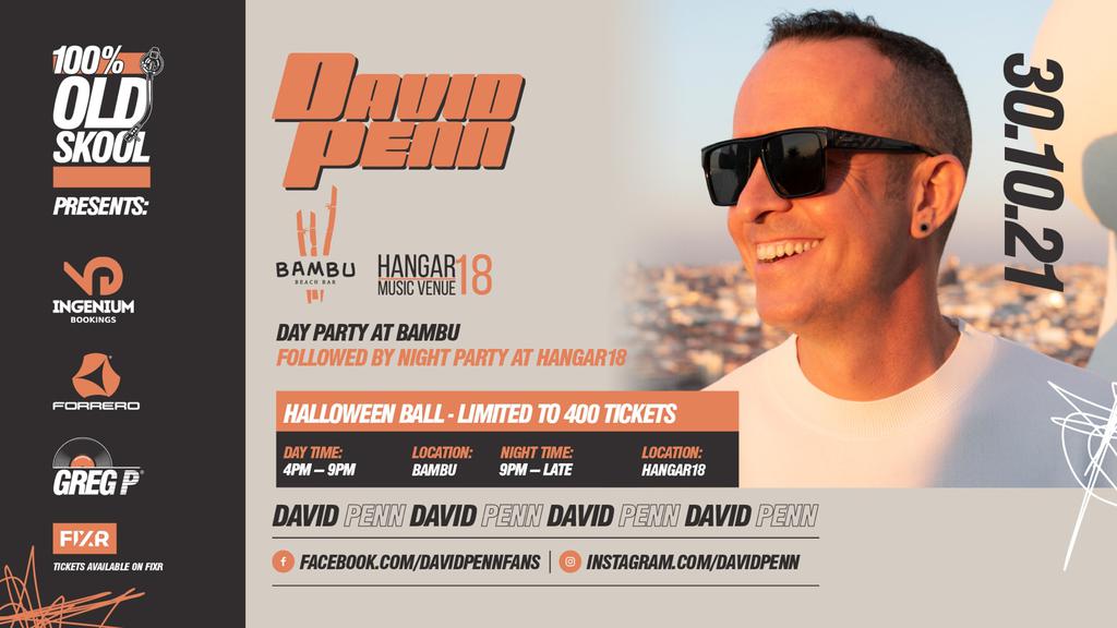 100% Presents…… David Penn the Halloween Ball 👻🎃