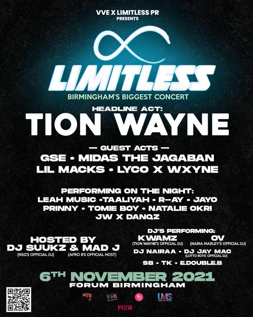LIMITLESS 2021: TION WAYNE, MIDAS THE JAGABAN, LIL MACKS AND MORE