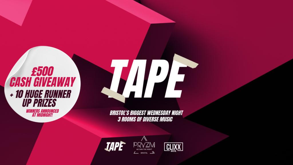 TAPE: CASH GIVEAWAY!!