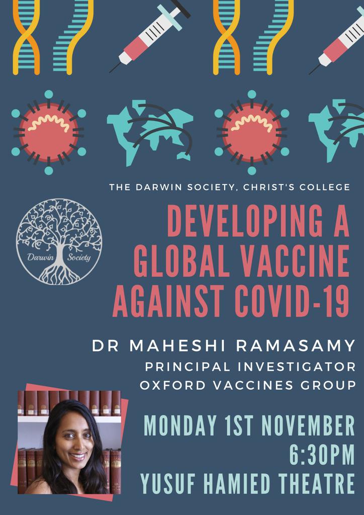 Dr Maheshi Ramasamy: "Developing a Global Vaccine against COVID-19"