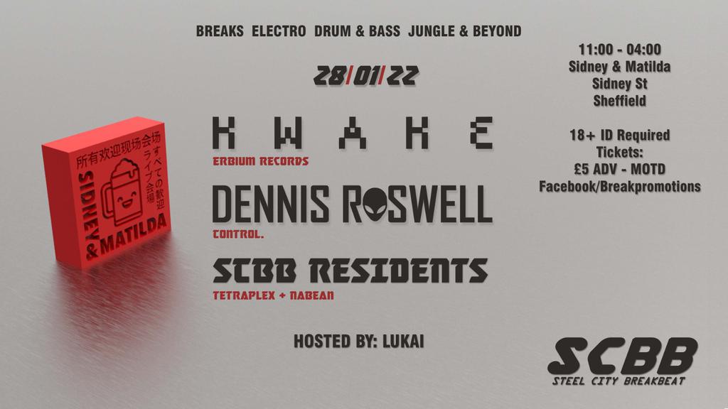 STEEL CITY BREAKBEAT - KWAKE, DENNIS ROSWELL