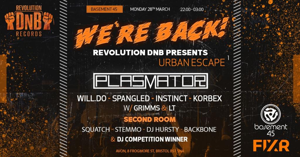 Revolution DnB Presents: Urban Escape