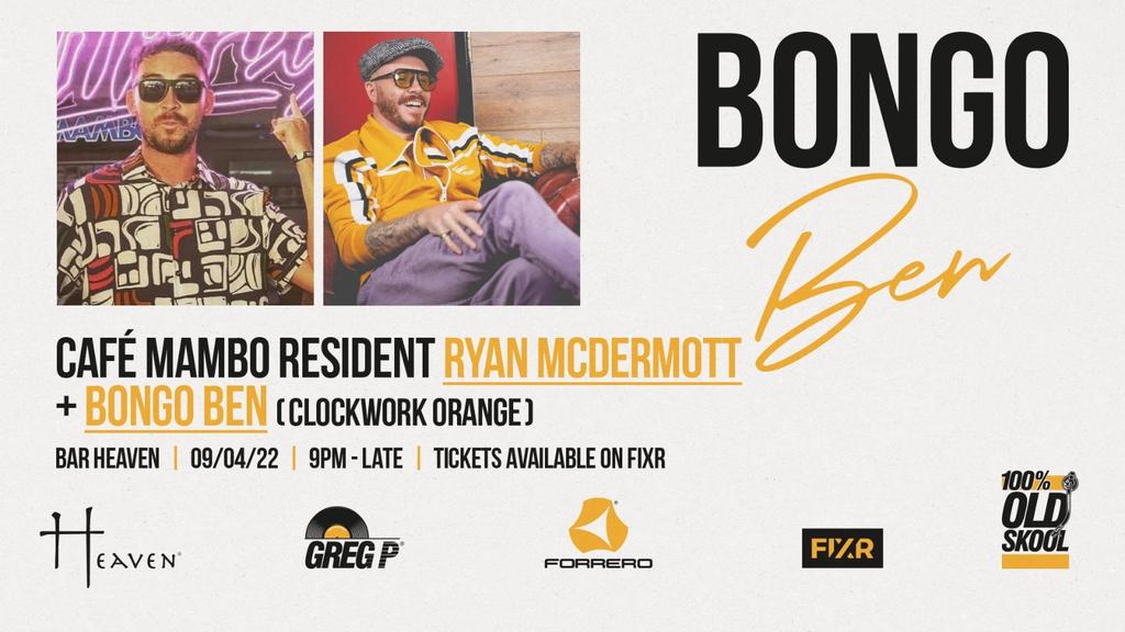 Cafe Mambo Ryan McDermott & Bongo Ben