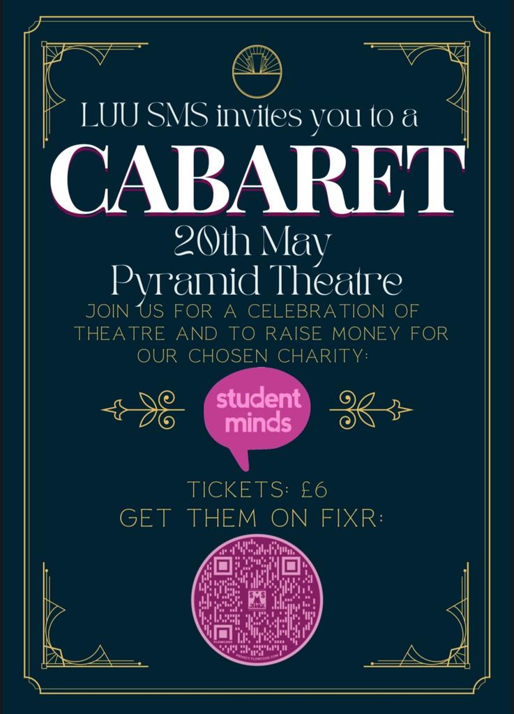 LUU Stage Musicals Society Present: A Cabaret