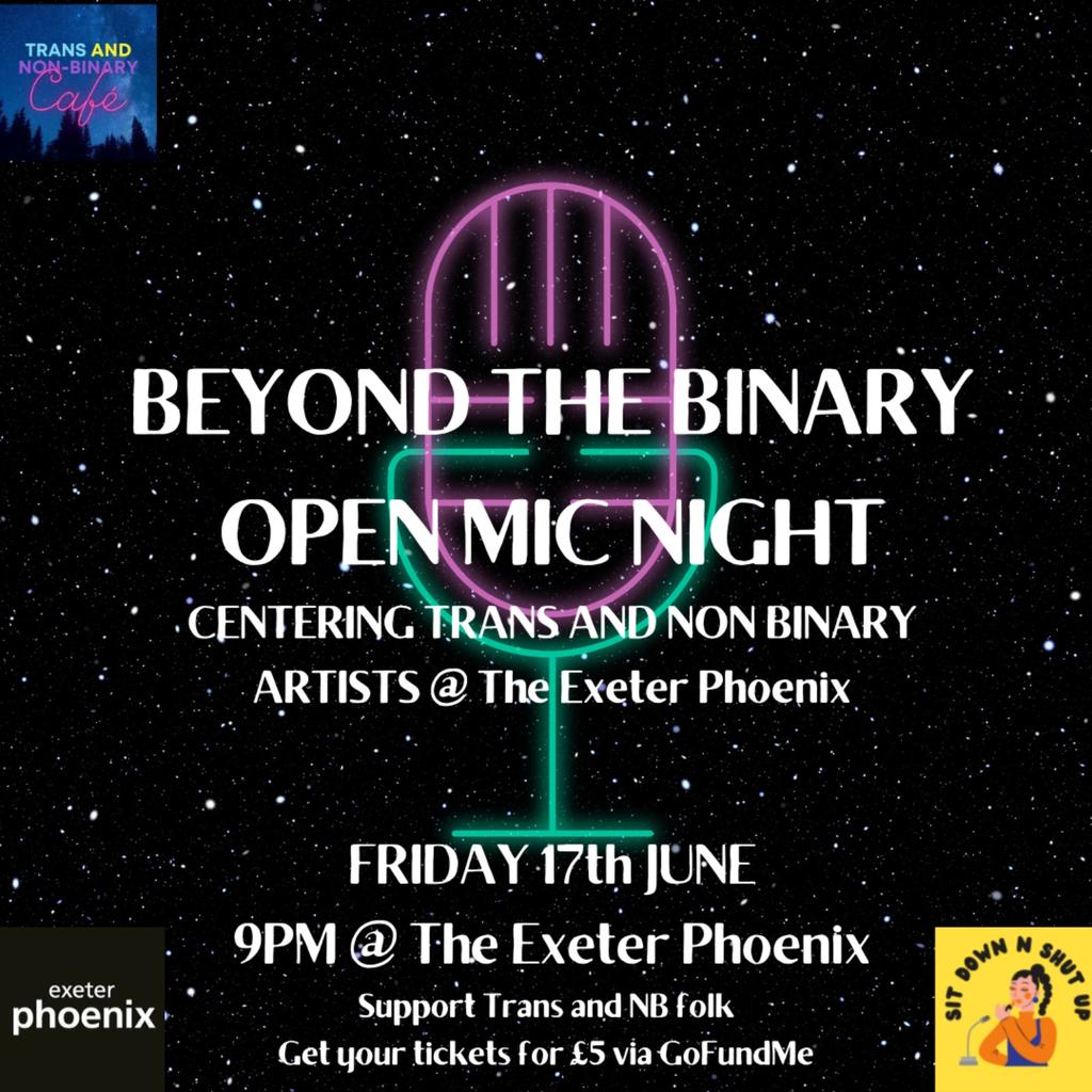 Beyond The Binary Open Mic Night