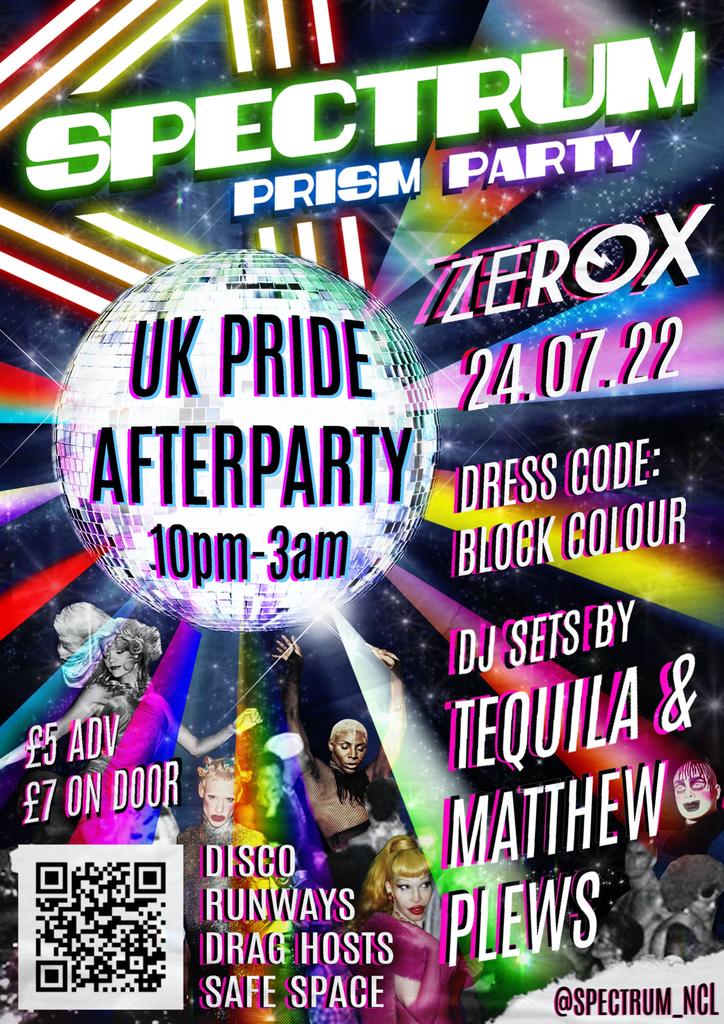 Spectrum PRISM PRIDE PARTY