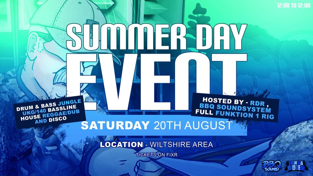RDR X BBQ SOUND DEBUT SUMMER DAY EVENT