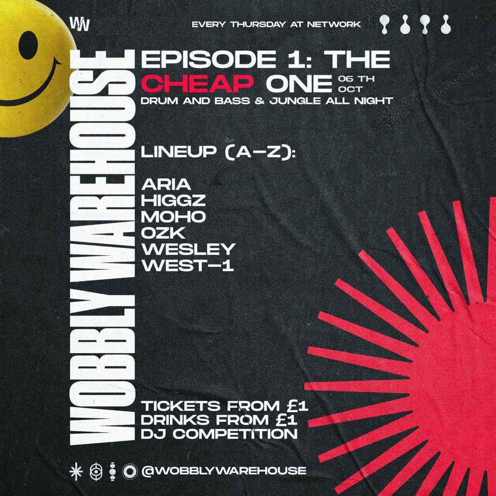 Episode 1: the cheap one drum and bass all night