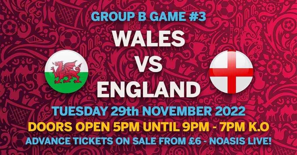 Wales Vs England - World Cup Street Party 29.11.2022