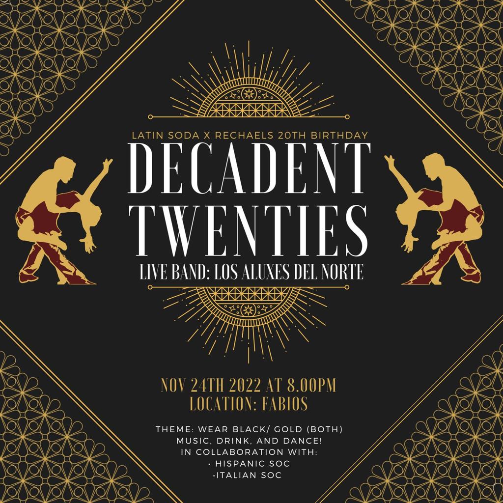 Latin SoDa’s Decadent Twenties Party