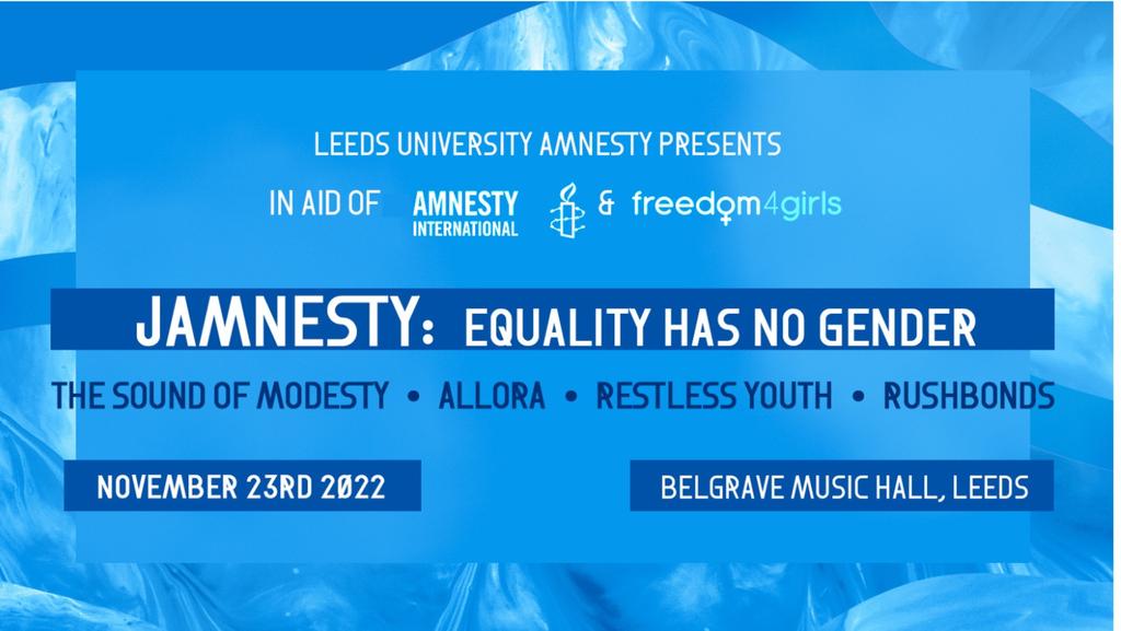 JAMNESTY: EQUALITY HAS NO GENDER