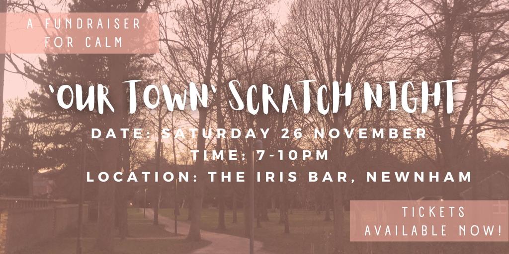Our Town Scratch Night fundraiser for CALM