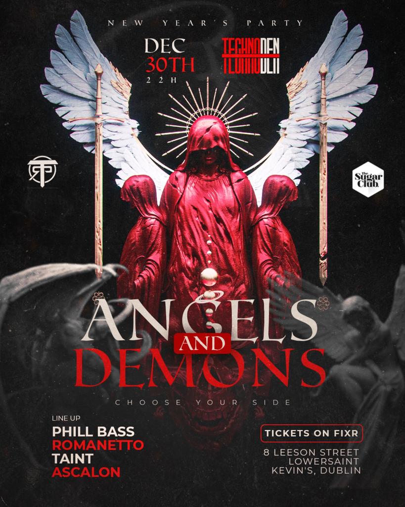 Techno Den - Angels and Demons NYE Rave