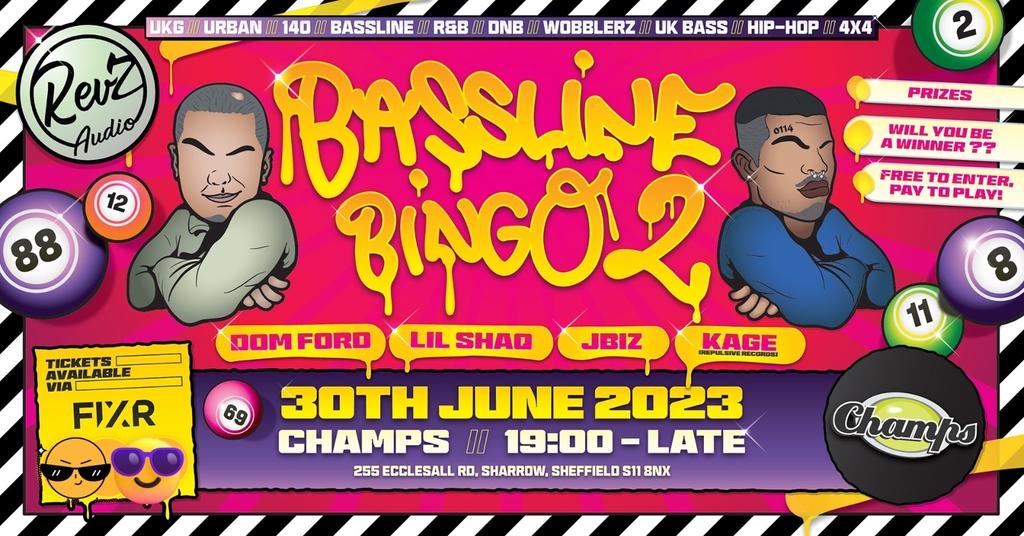RevZ Audio: Sheffield Bassline Bingo #2