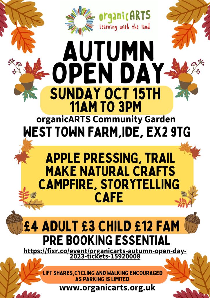 organicarts Autumn Open Day 2023