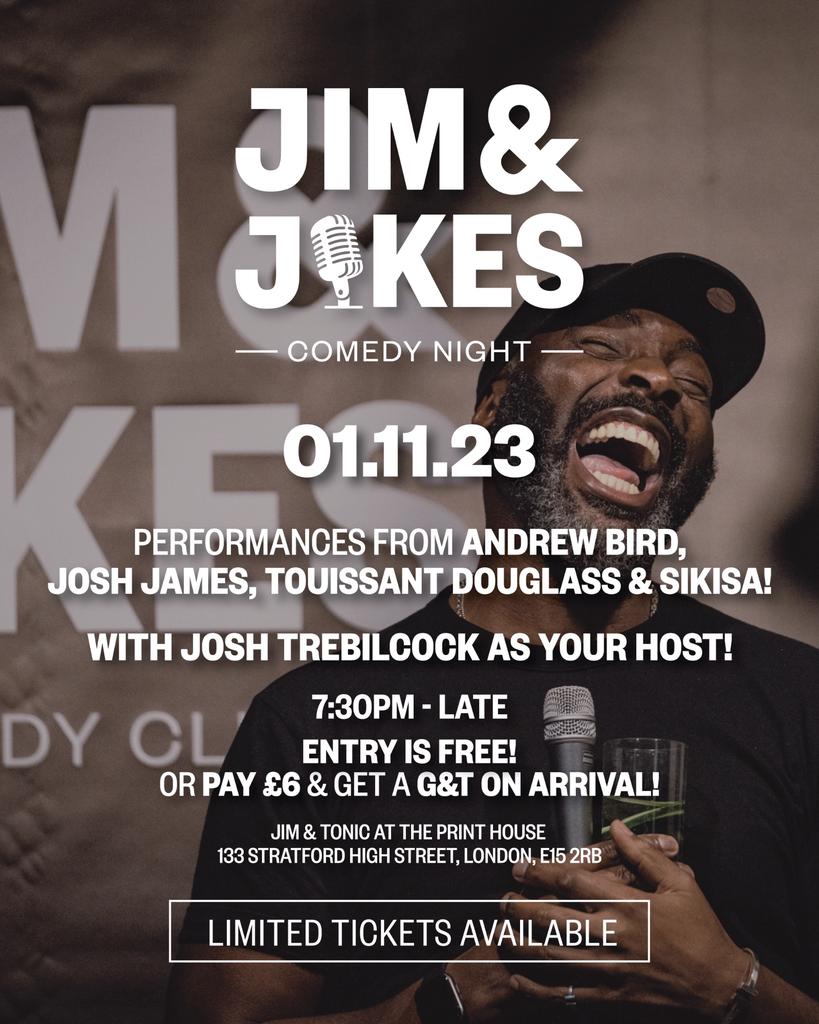 Jim & Jokes Comedy Night