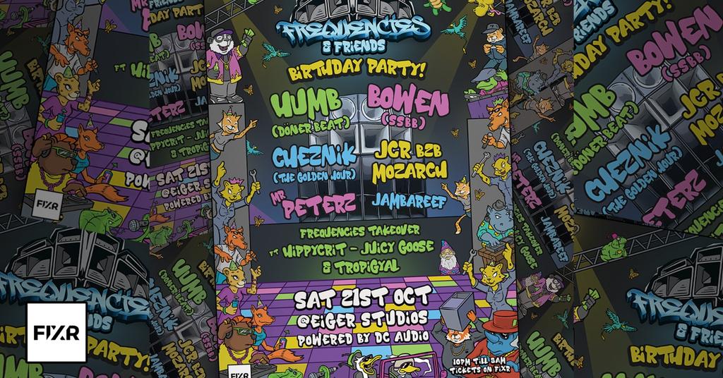 Frequencies & Friends: Birthday Bash!