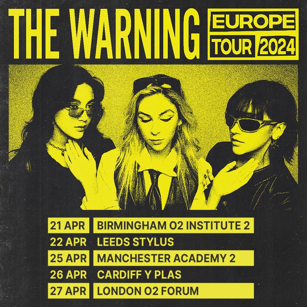 The Warning tickets on Monday 22 Apr LUU Events FIXR