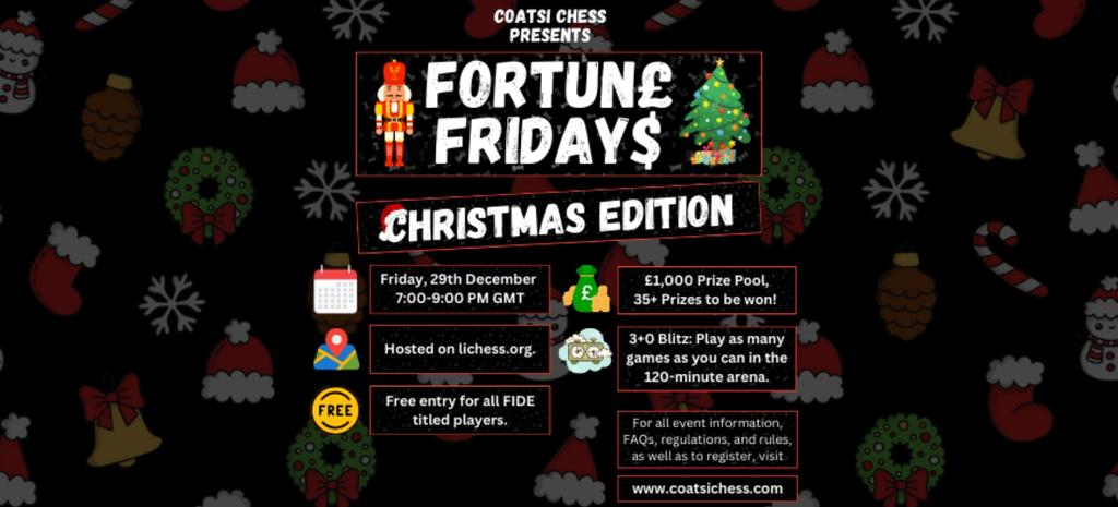 Fortun£ Friday$ Christmas Edition Digital Entry Ticket