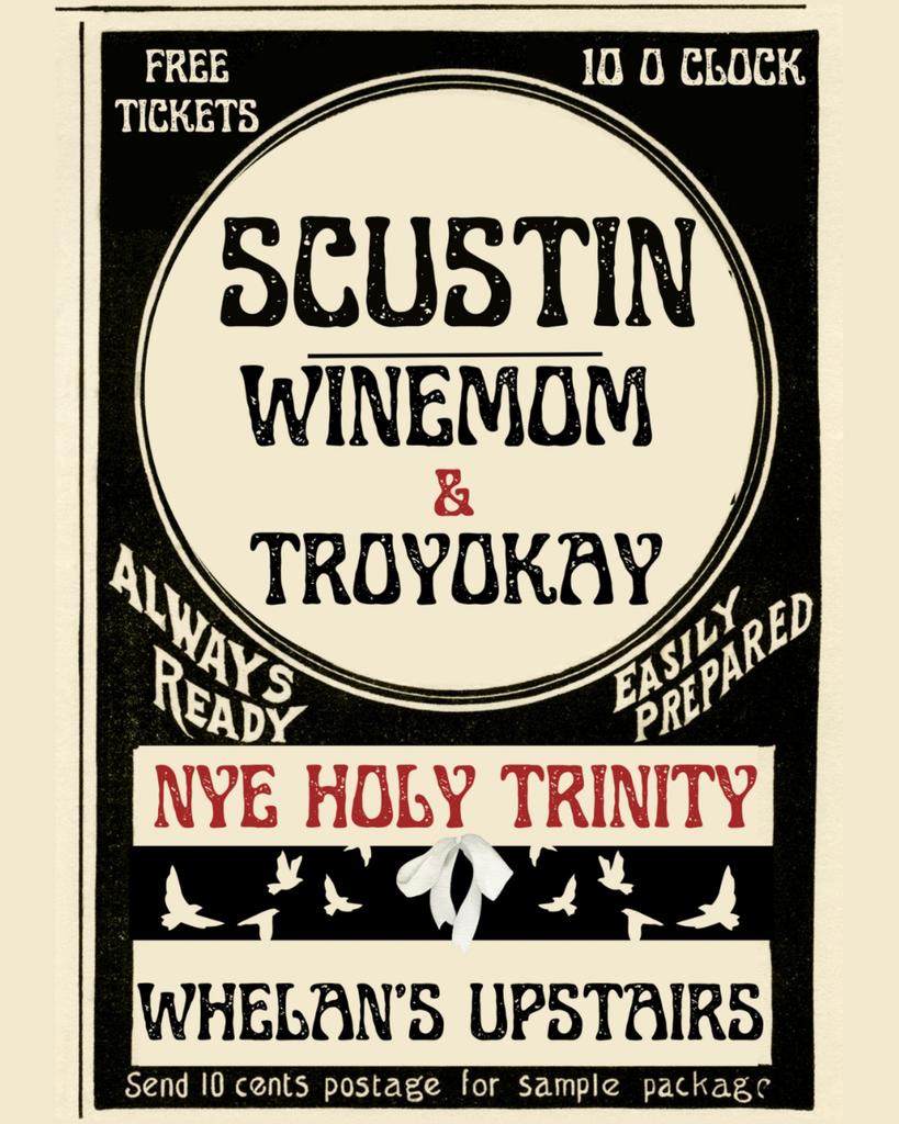 SCUSTIN, WINEMOM & TROYOKAY