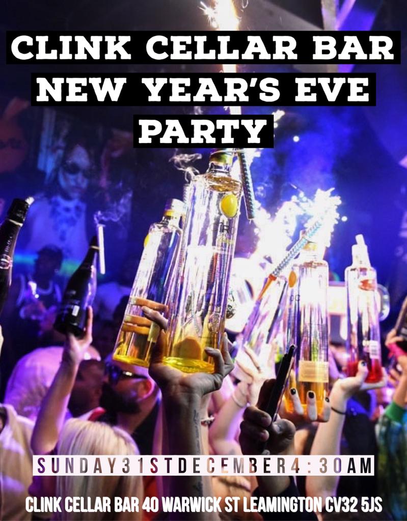 Clink New Year’s Eve