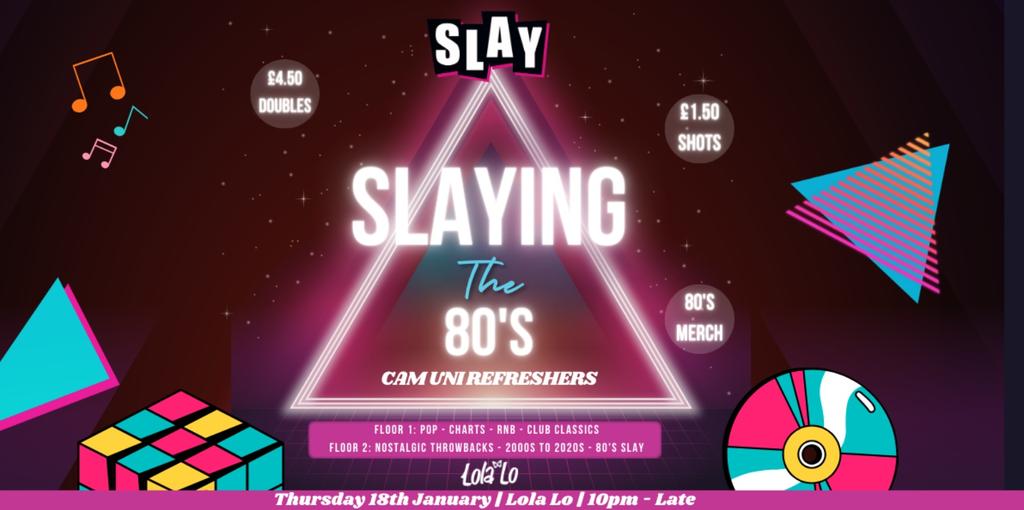 Slaying in the 80’s - Refreshers