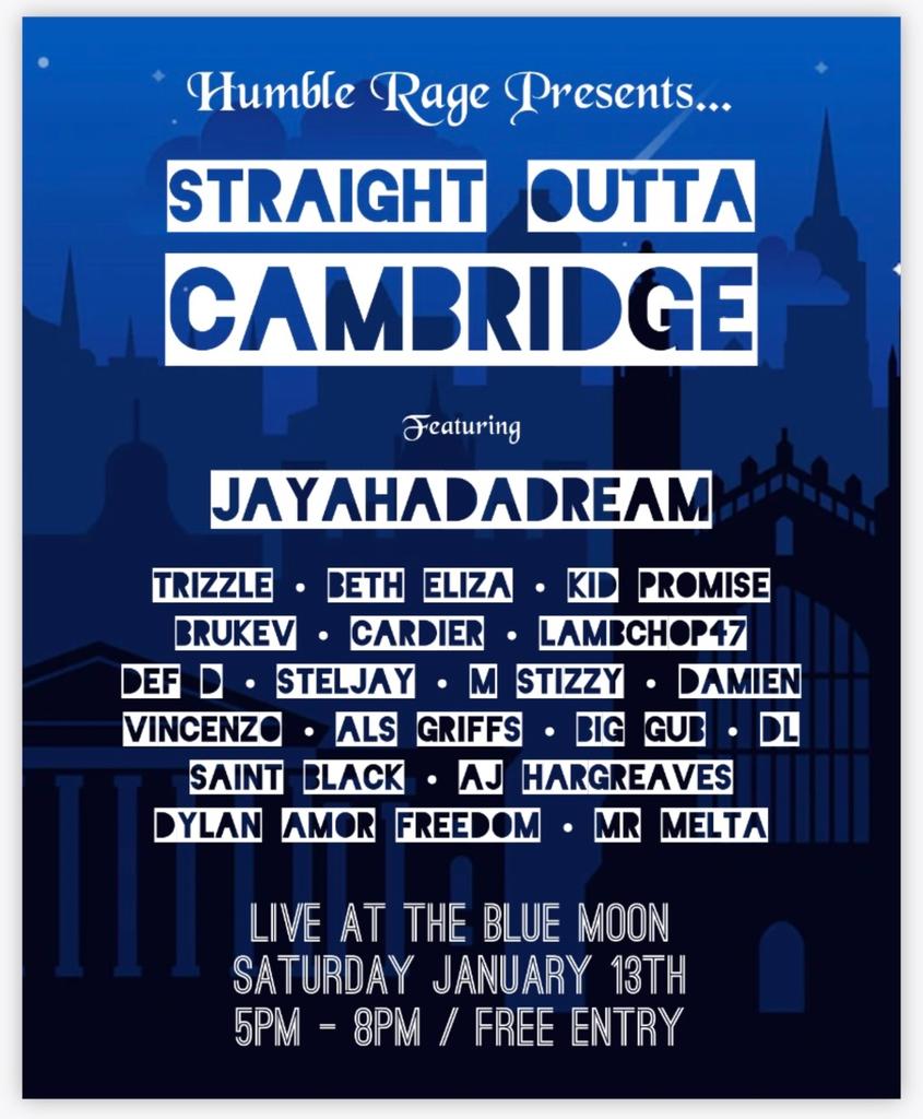 Straight Outta Cambridge