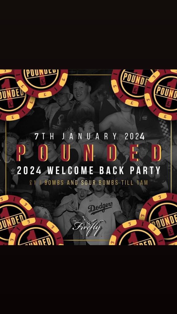 RETURNERS POUNDED SUNDAY'S @ FIREFLY - 7TH JANUARY