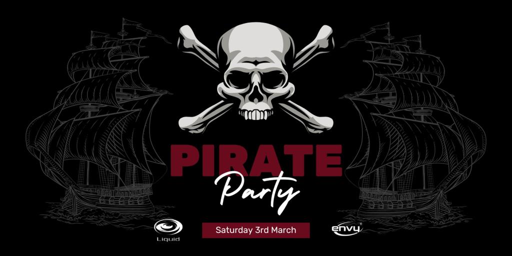 TWISTED Saturdays Presents PIRATE PARTY☠️!