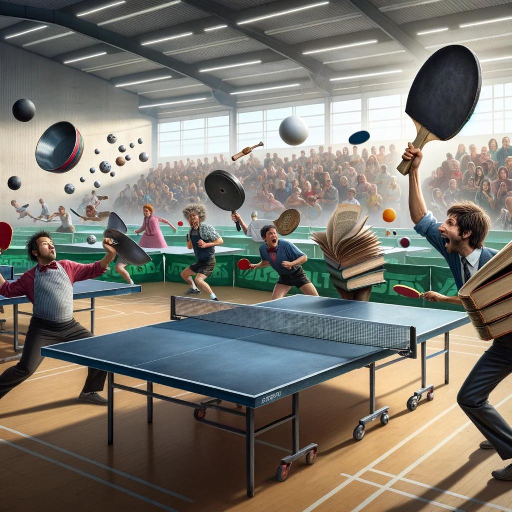 Wrong Pong Tournament tickets on Wednesday 24 Jan Exeter Table Tennis
