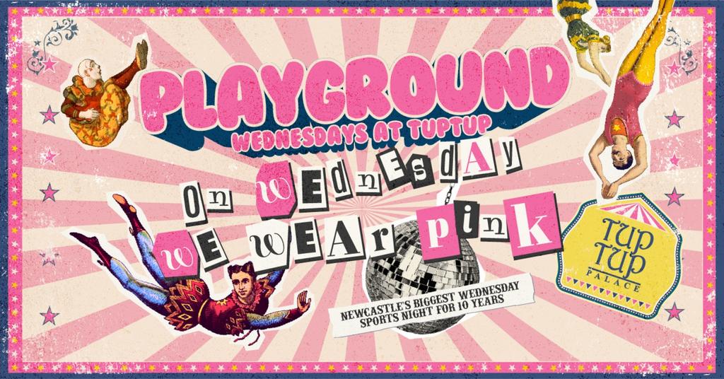 Playground Wednesdays… "oN WeDnEsDaYs wE wEaR pINk" at TupTup!