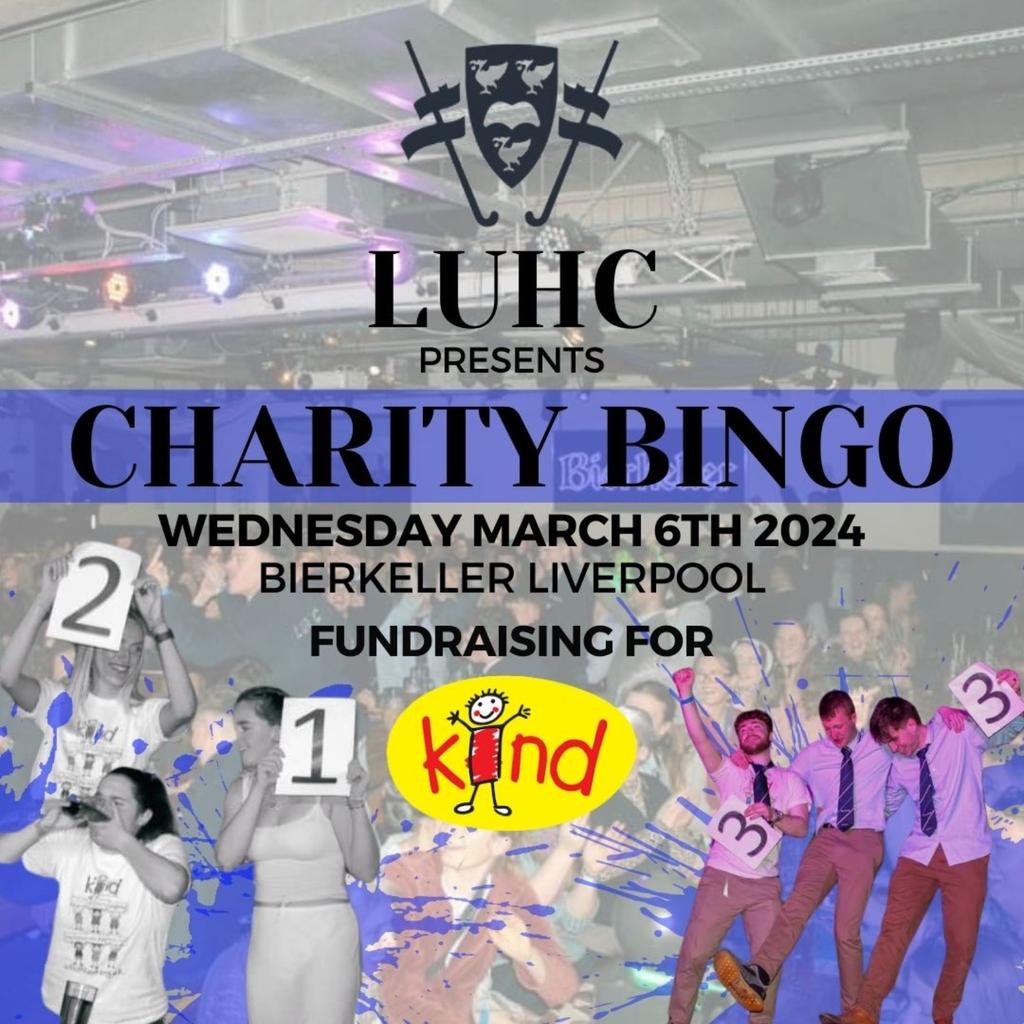 LUHC Charity Bingo Night!