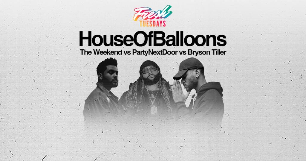 Fresh Tuesdays / The Weekend vs PnD vs Bryson Tiller / Tuesday 23 April